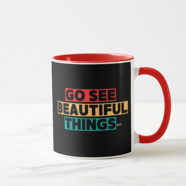Go See Beautiful Things BFTG Coffee Mug (Right)