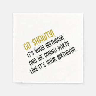 Go Shawty Cocktail Napkins