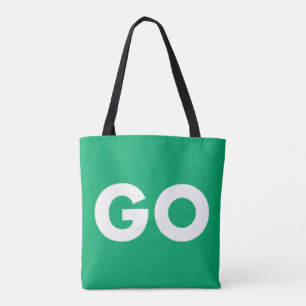 Go Sign Tote Bag