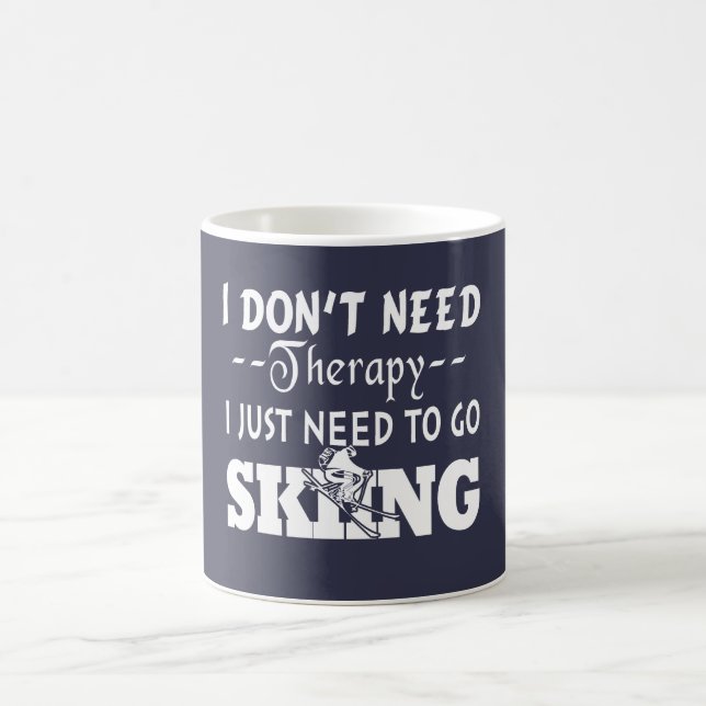 GO SKIING COFFEE MUG (Center)