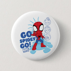 Go Spidey Go! Spidey Sense Tingling 2 Inch Round Button