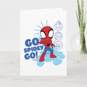 Go Spidey Go! Spidey Sense Tingling Card