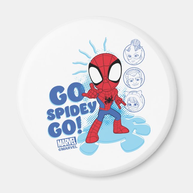 Go Spidey Go! Spidey Sense Tingling Magnet (Front)