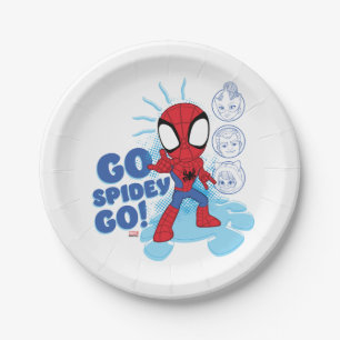 Go Spidey Go! Spidey Sense Tingling Paper Plate