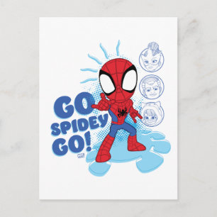 Go Spidey Go! Spidey Sense Tingling Postcard