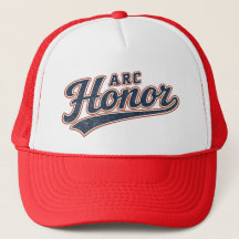 GO SPORTS! ARC Honour Foamy Trucker's Hat - RED