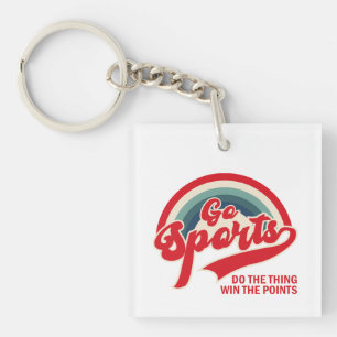 Go Sports Do The Thing Win The Points Keychain
