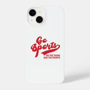 Go Sports Do The Thing Win The Points soprt lover iPhone 14 Case