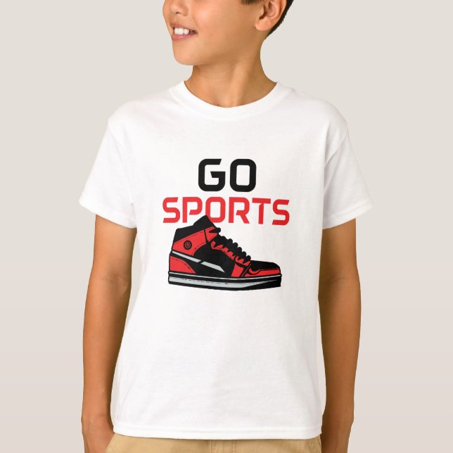 Go Sports T-Shirt (Front)
