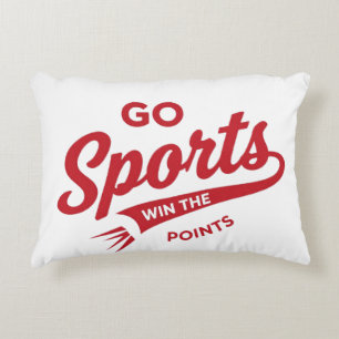 Go Sports Win the Points Accent Pillow