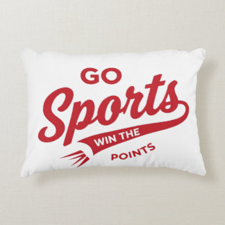 Go Sports Win the Points Accent Pillow