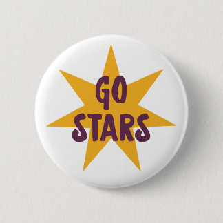 Go Stars 2 Inch Round Button