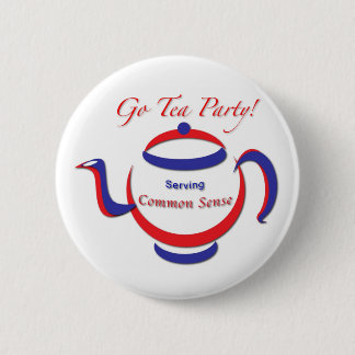 Go Tea Party! Button