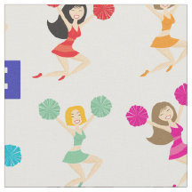 Go Team Combed Cotton Fabric