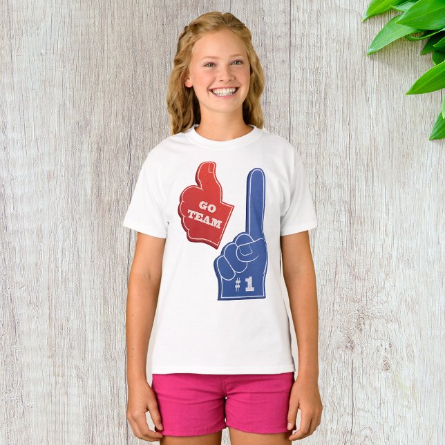 Go Team Girls T-Shirt (Créateur téléchargé)