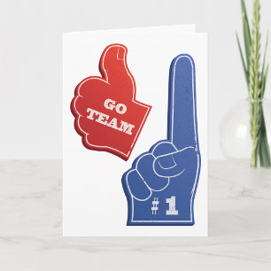 Go Team Greeting Cards