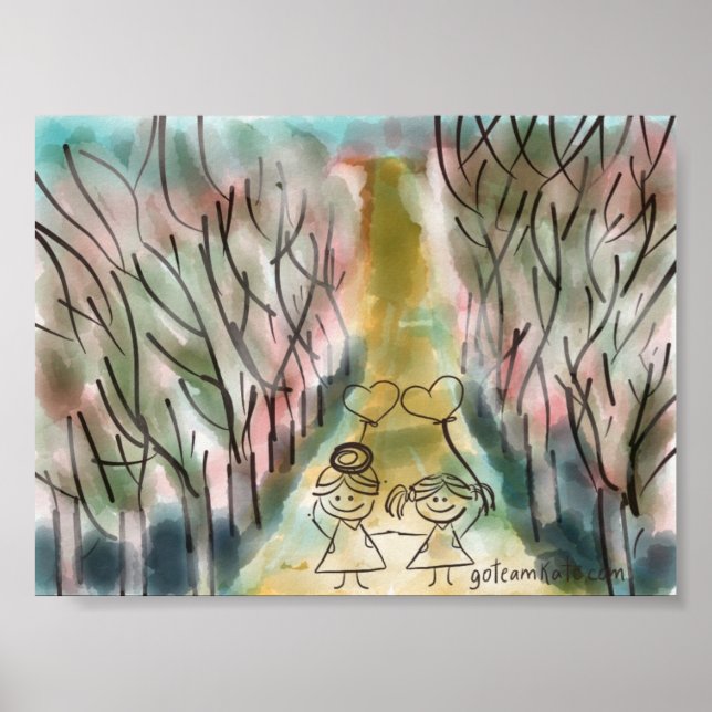 Go Team Kate Artwork Poster (Front)