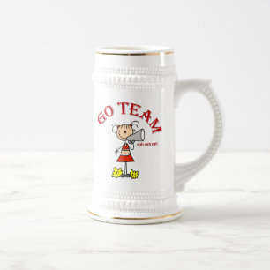 Go Team Rah Rah Rah T-shirts and Gifts Beer Stein