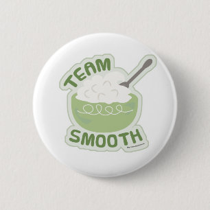 Go Team Smooth Thanksgiving Fun Slogan 2 Inch Round Button