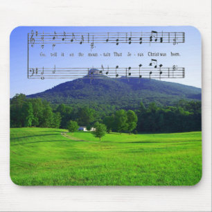 GO TELL IT ON THE MOUNTAIN-MOUSEPAD MOUSE PAD