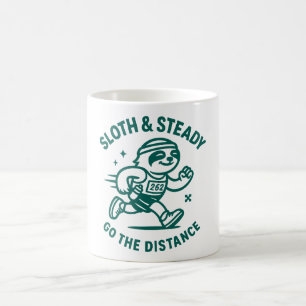 Go the distance coffee mug