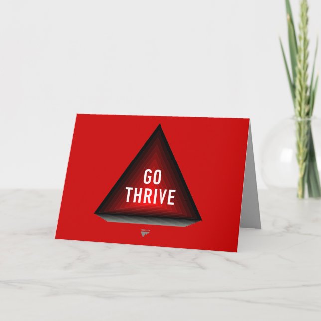 GO THRIVE & INSPIRE - Trendium Authentic Card (Front)