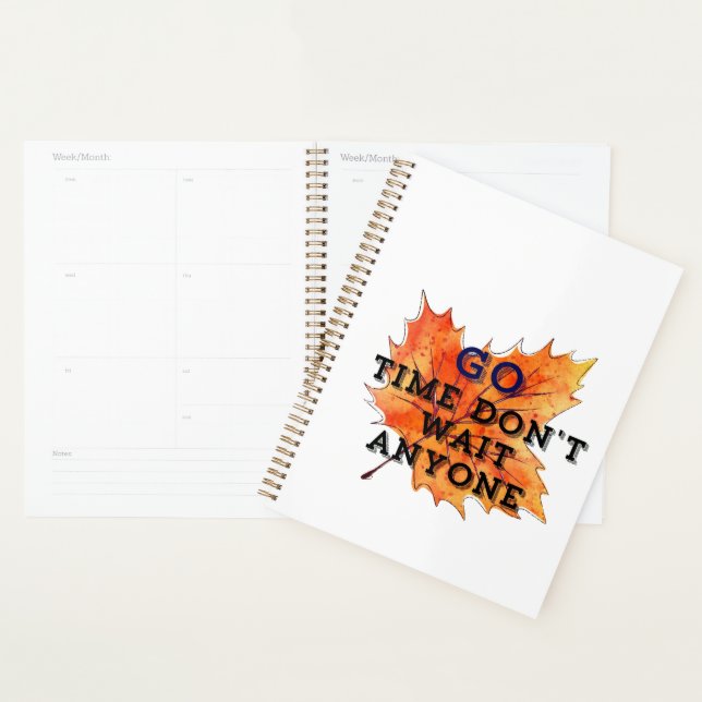 Go Time - Motivational Quote Design for the Fearle (Devant avec enveloppe)