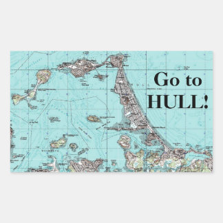 Go to Hull! Sticker