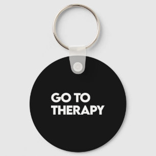 Go To Therapy Mental Health Awareness Keychain
