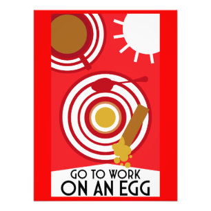 Go To Work On An Egg Wall Art