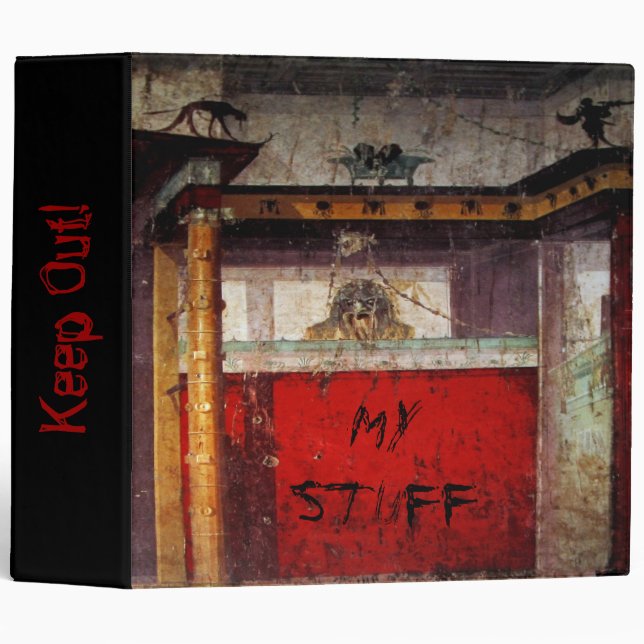 Go To Your Room ! ~ Binder 2" (Front/Spine)