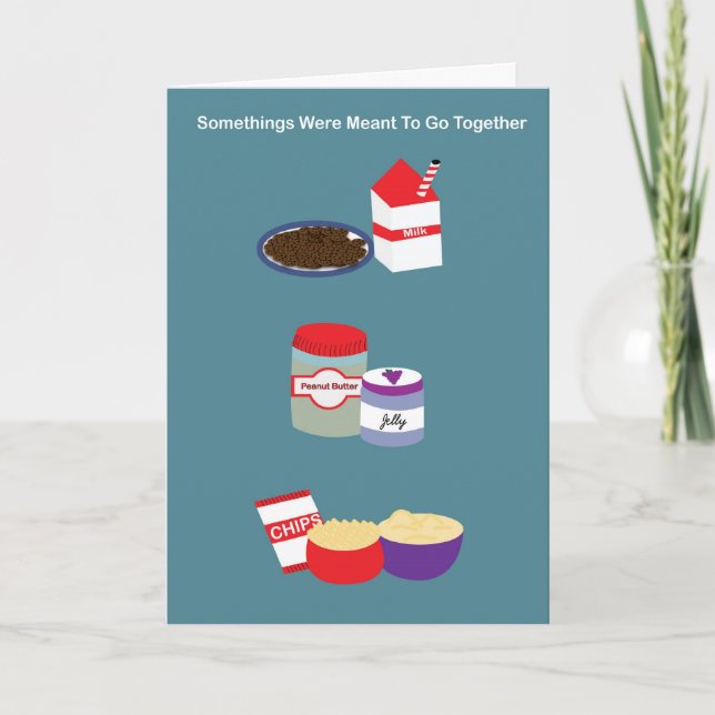 Go Together Friend Anniversary Card (Front)