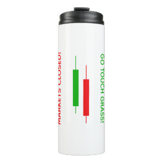 Go touch grass thermal tumbler