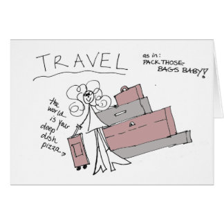 Go Travel Crazyhair Cards