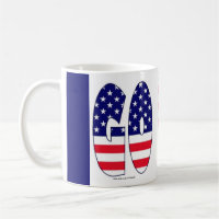 Go USA flag olympics team souvenir mug