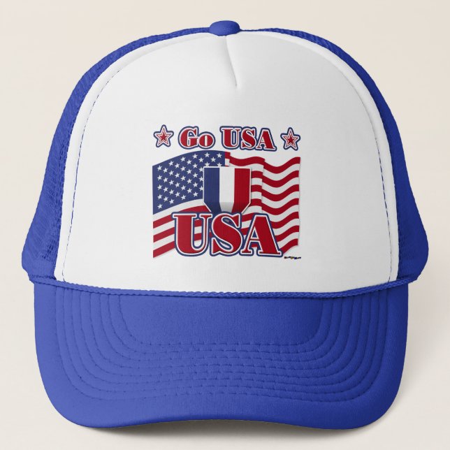 Go USA Trucker Hat (Front)