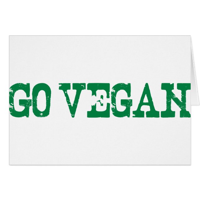 Go Vegan (Front Horizontal)