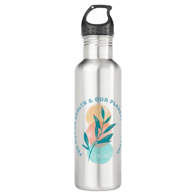 Go Vegan 710 Ml Water Bottle (Front)