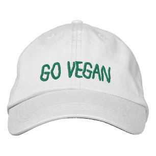 Go Vegan - Baseball Cap
