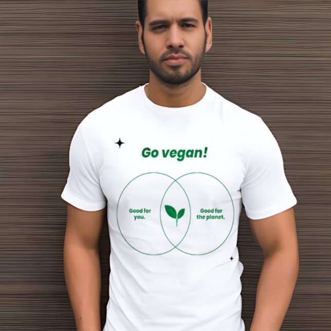 Go Vegan : Faites une déclaration avec ce T-shirt  (Créateur téléchargé)