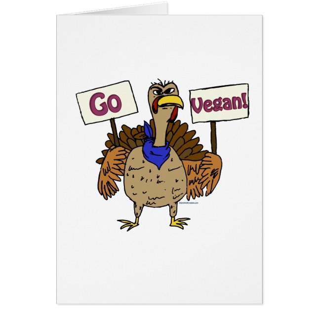 Go Vegan - Parler de Turquie (Devant)