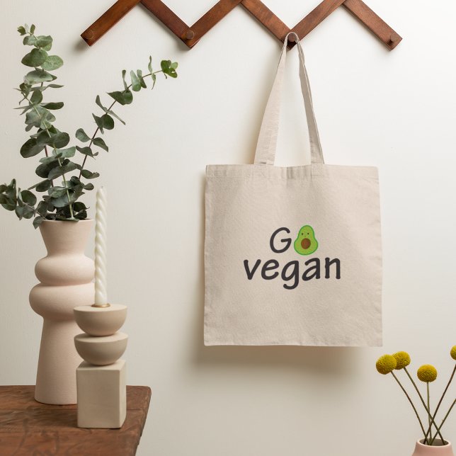 Go Vegan Sac fourre-tout (Créateur téléchargé)