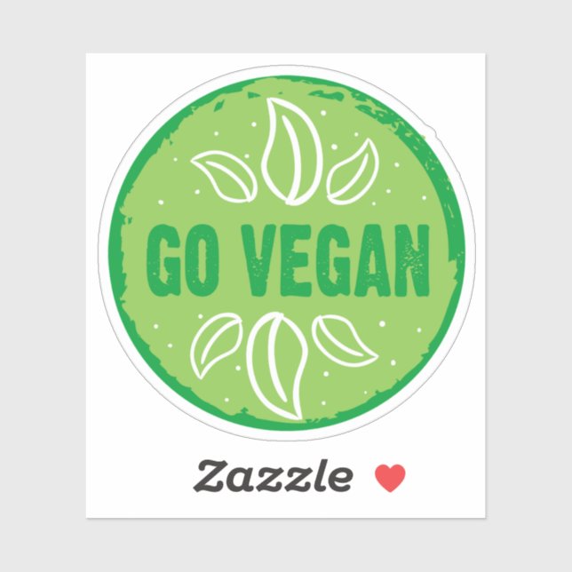 Go Vegan, vegan, veggie, vegetarian, (Sheet)