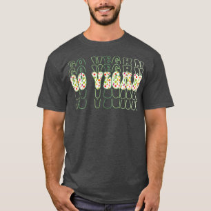 Go Vegan World Vegetarian Day Vegetable Vibes Herb T-Shirt