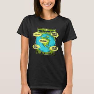 Go Vegan Worldwide T-Shirt