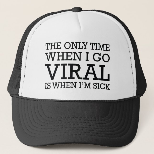 Go Viral Trucker Hat (Front)