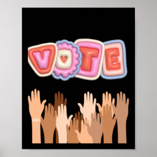 Go Vote Sticker  Poster