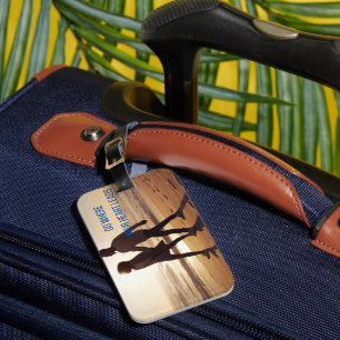 Go Where Your Heart Leads Luggage Tag
