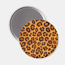 Go Wild Leopard Print Gold Orange Amber Fur Look