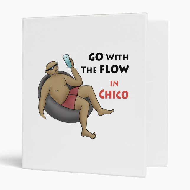 Go with the Flow in Chico Binder (Front/Inside)